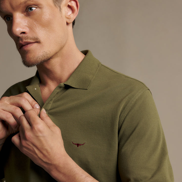 R M Williams Mens Rod Polo