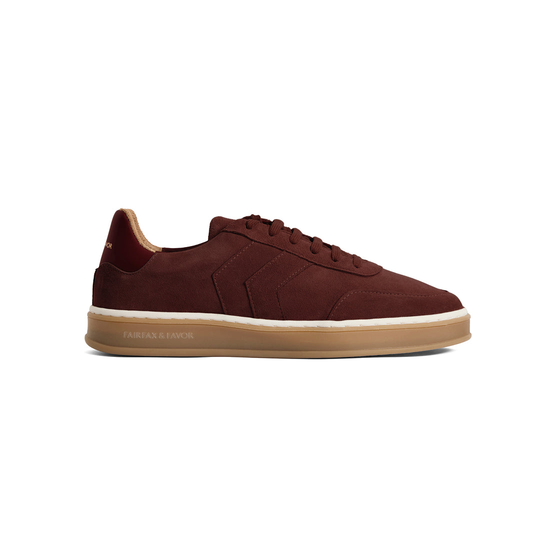 Fairfax & Favor Ladies Kendrick Trainer - Port Suede