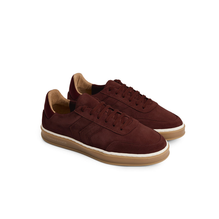 Fairfax & Favor Ladies Kendrick Trainer - Port Suede