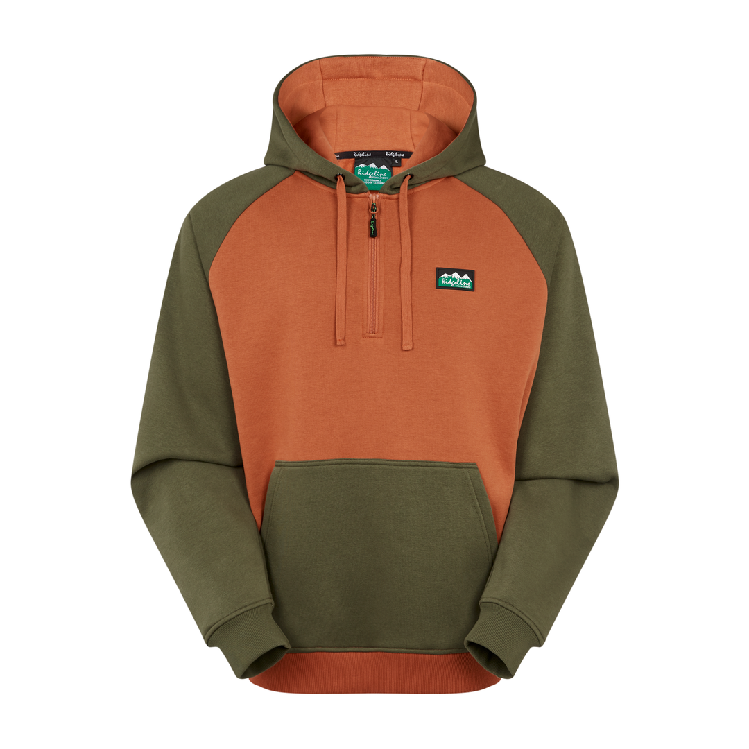 The Ridgeline Mens Kindred Hoodie in Olive#Olive