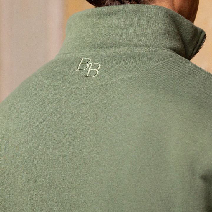 Beaumont & Bear Unisex Kingswear Quarter Zip Sweatshirt