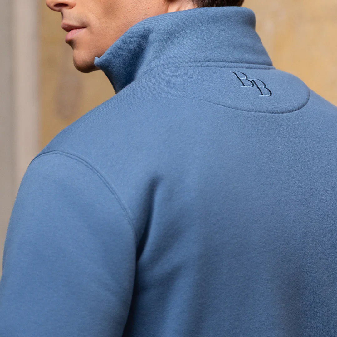 Beaumont & Bear Unisex Kingswear Quarter Zip Sweatshirt