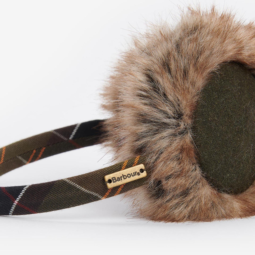 Barbour Ladies Barrhill Tartan Ear Muffs