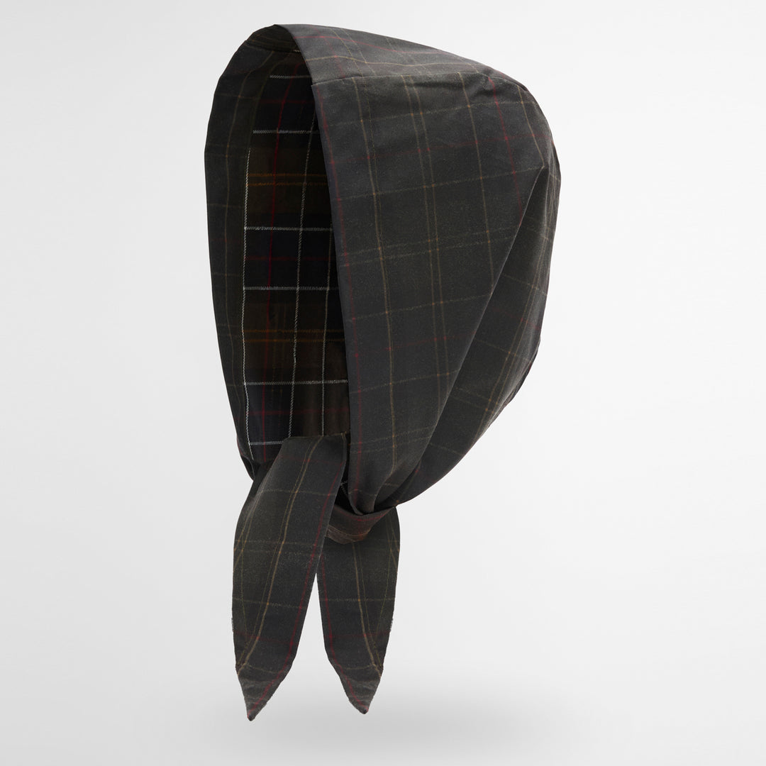 Barbour Ladies Arlene Wax Tie Headscarf