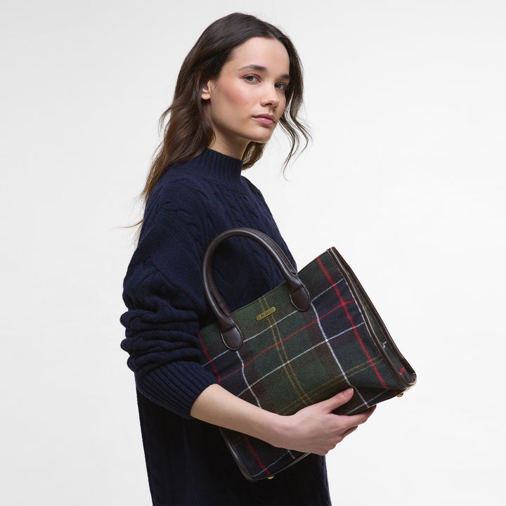 Barbour Barrhill Tartan Tote Bag