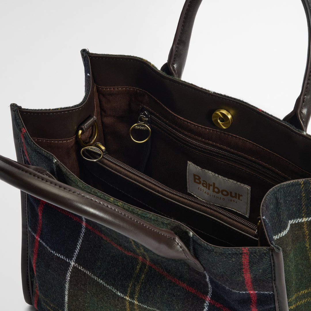 Barbour Barrhill Tartan Tote Bag