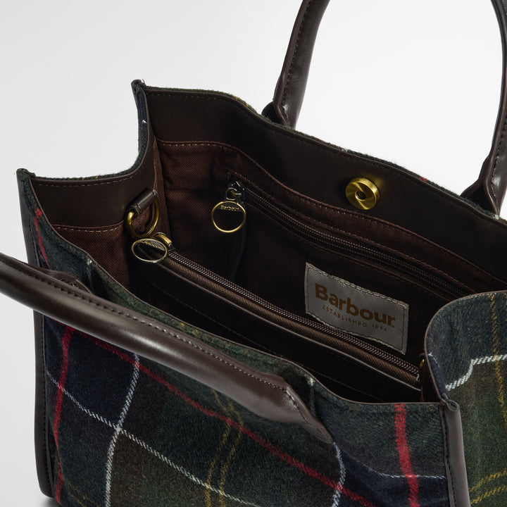 Barbour Barrhill Tartan Tote Bag