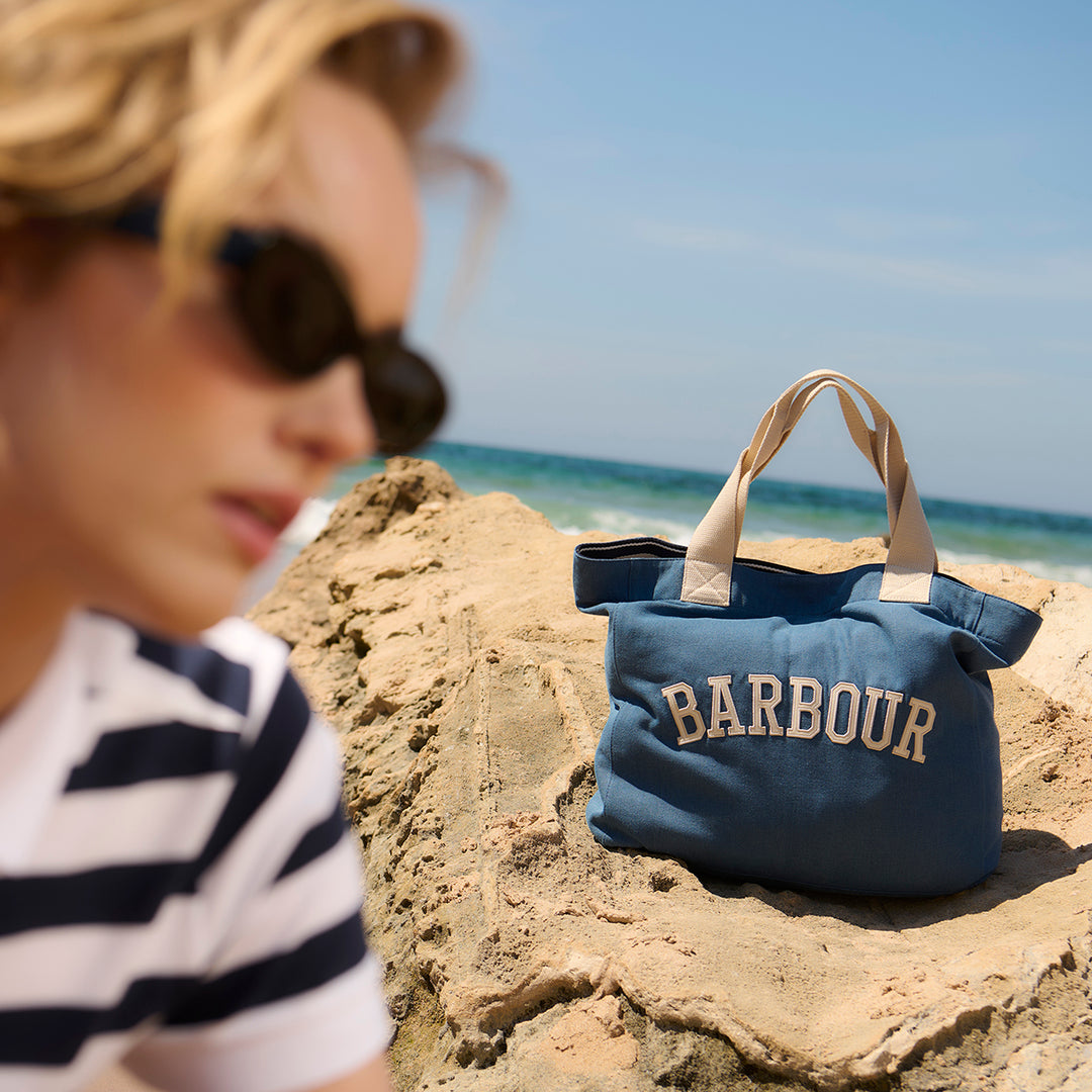 Barbour Ladies Emily Denim Tote Bag