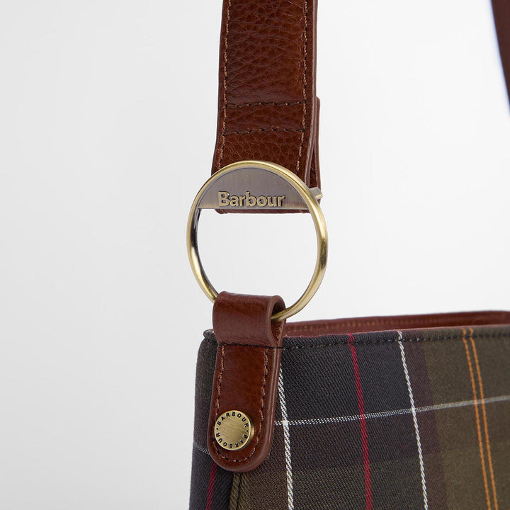 Barbour Cedar Tartan Bucket Bag