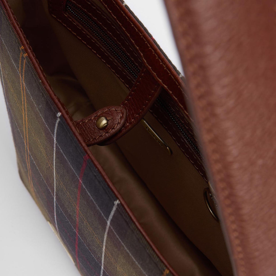 Barbour Cedar Tartan Bucket Bag
