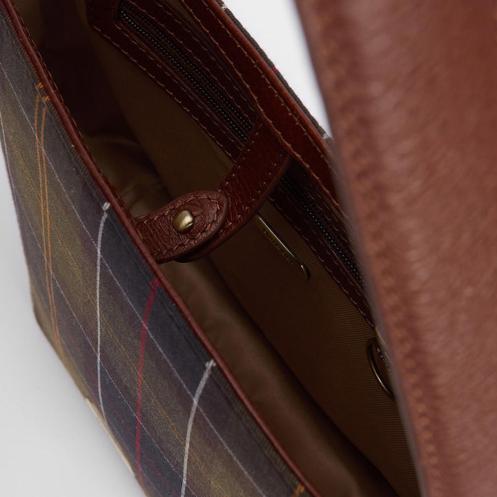 Barbour Cedar Tartan Bucket Bag
