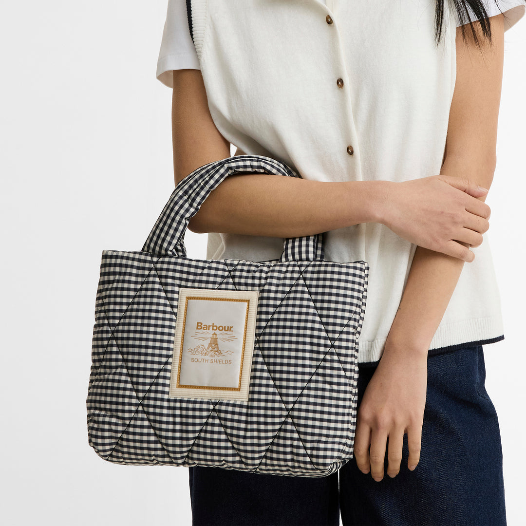 Barbour Riah Mini Quilted Tote Bag