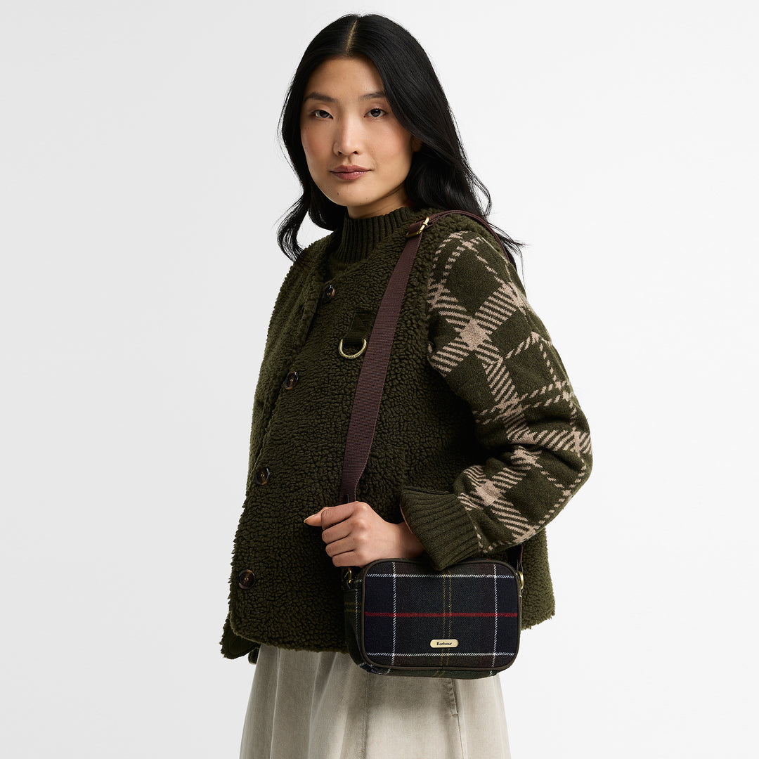 Barbour Contine Tartan Mini Crossbody Bag