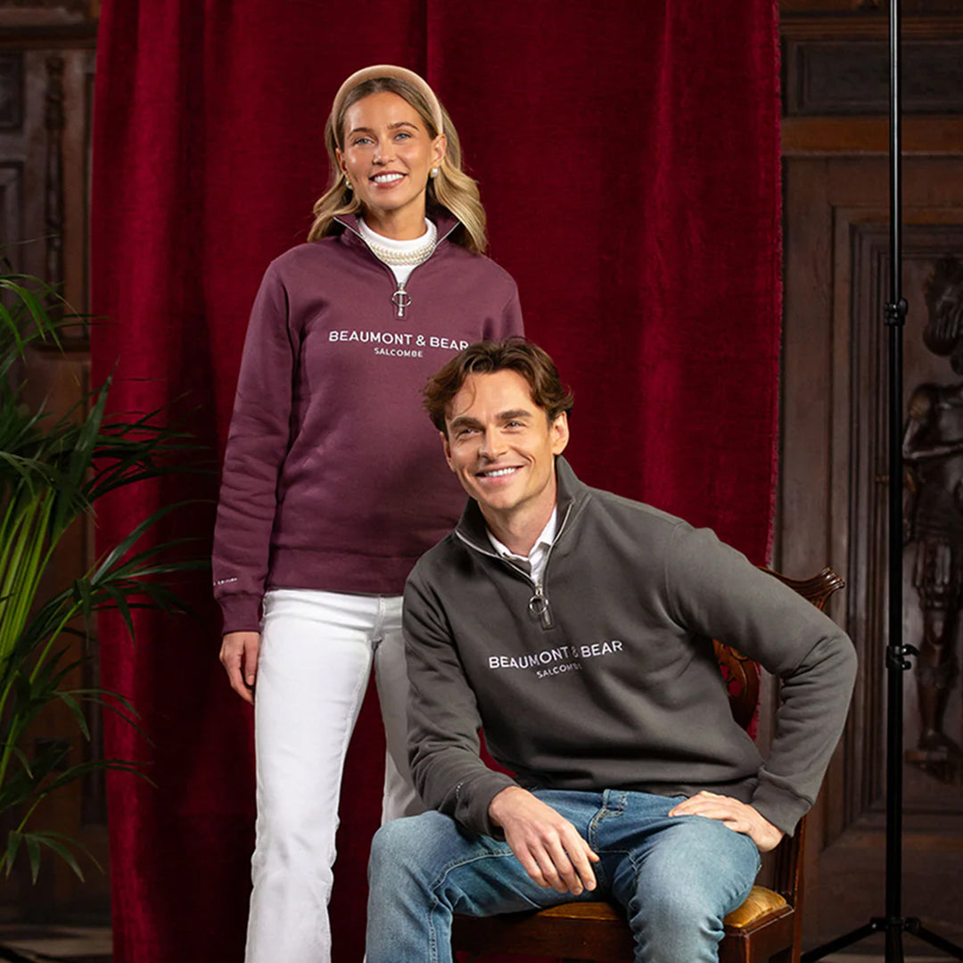 Beaumont & Bear Limited Edition Kingswear Quarter Zip Sweatshirt