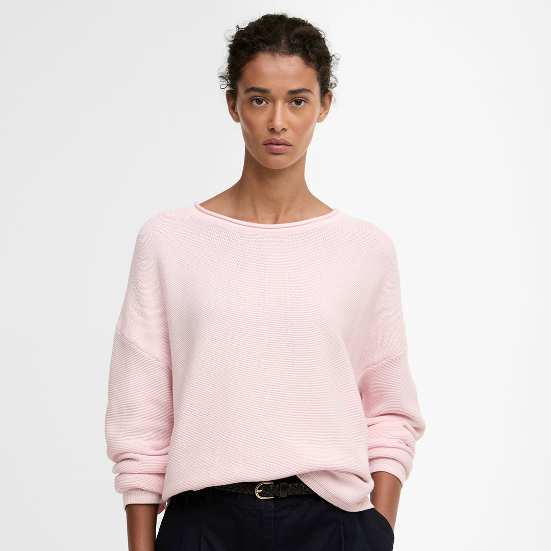 Barbour Ladies Marine Knitted Jumper