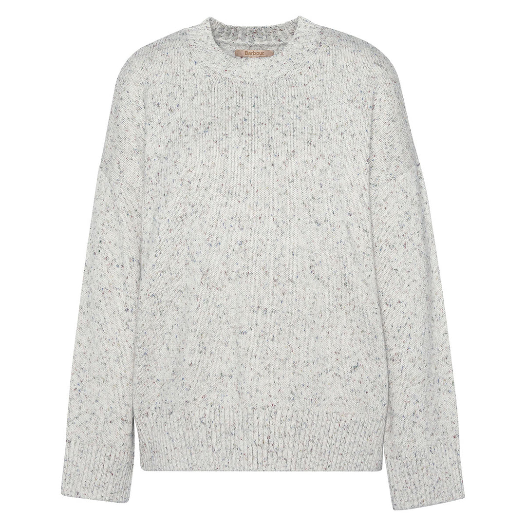 Barbour Ladies Edda Knitted Jumper Cream