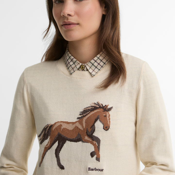 Barbour Ladies Homeswood Knitted Jumper