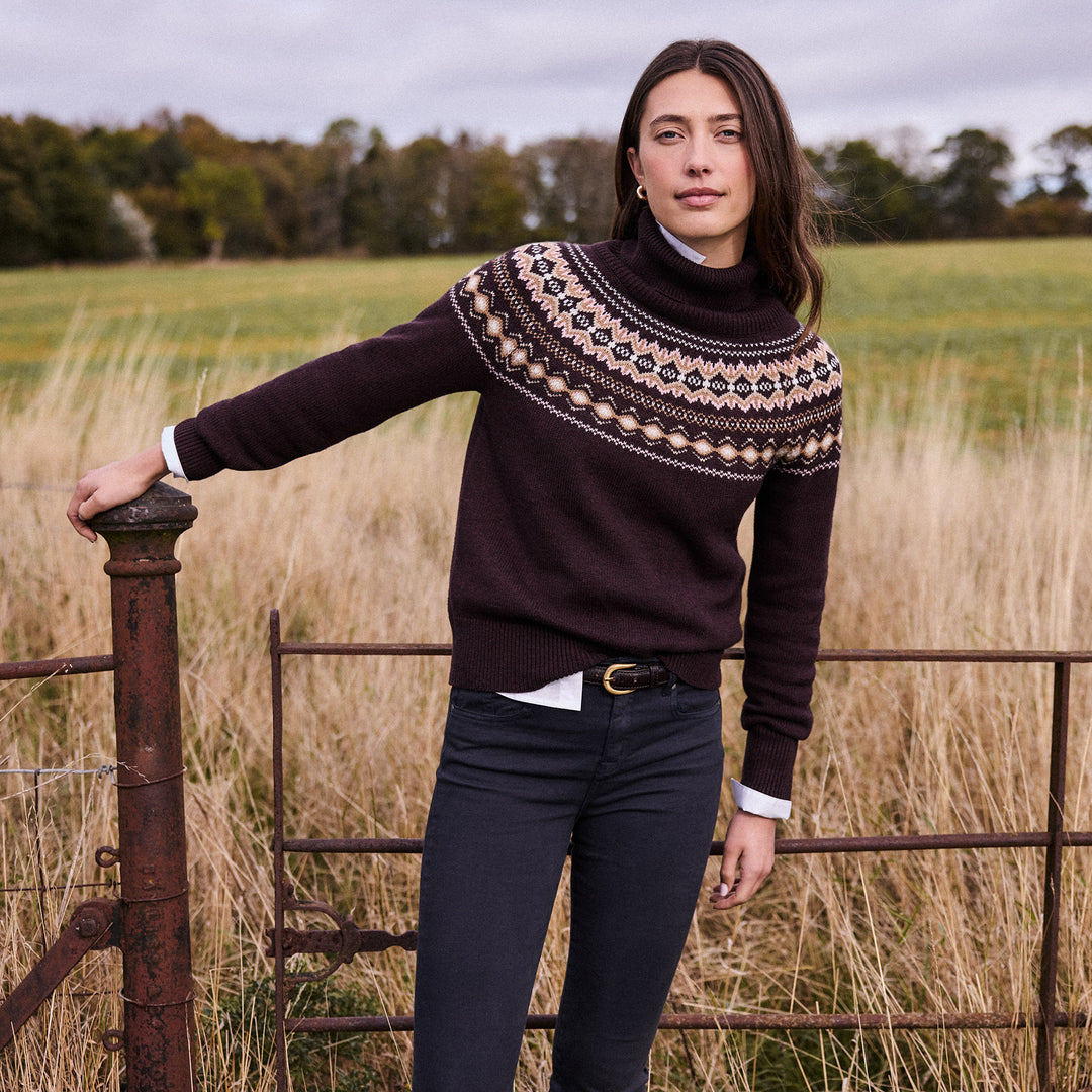 Barbour Ladies Darwen Knitted Jumper