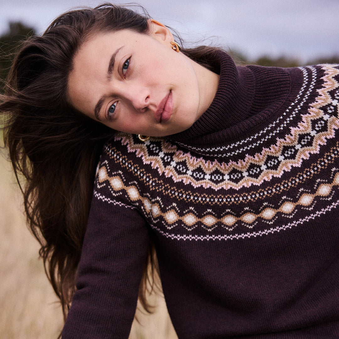 Barbour Ladies Darwen Knitted Jumper