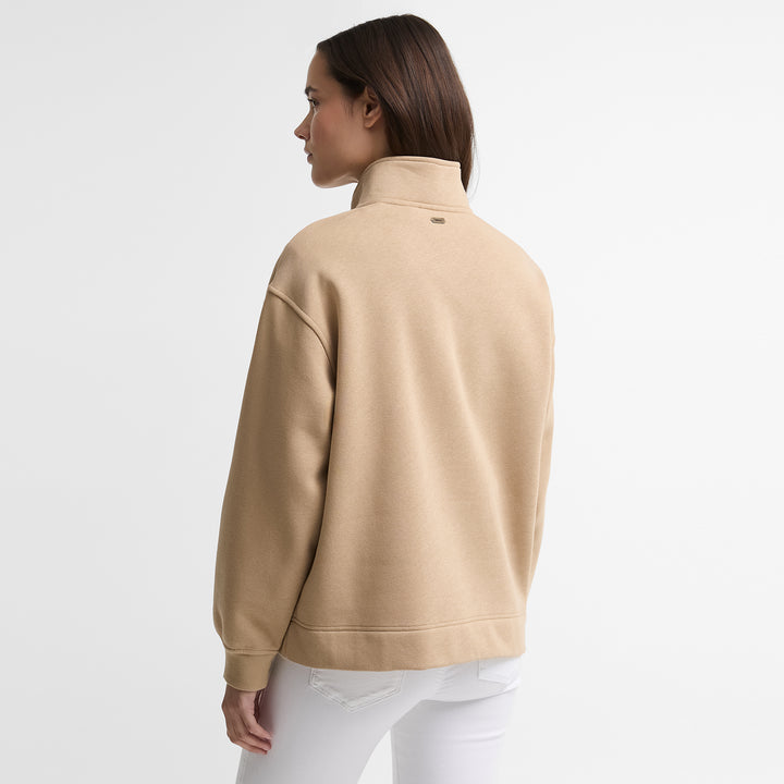 Barbour Ladies Zaria Half Zip Sweatshirt