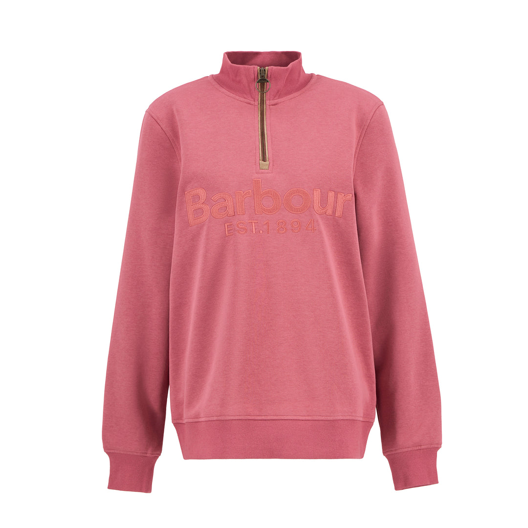 Barbour Ladies Cynthia Half Zip Sweatshirt