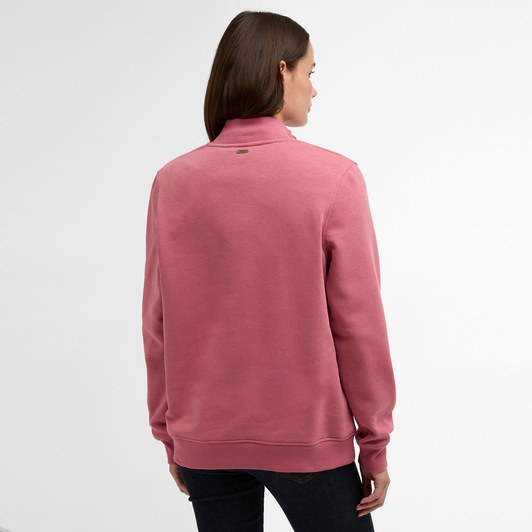Barbour Ladies Cynthia Half Zip Sweatshirt