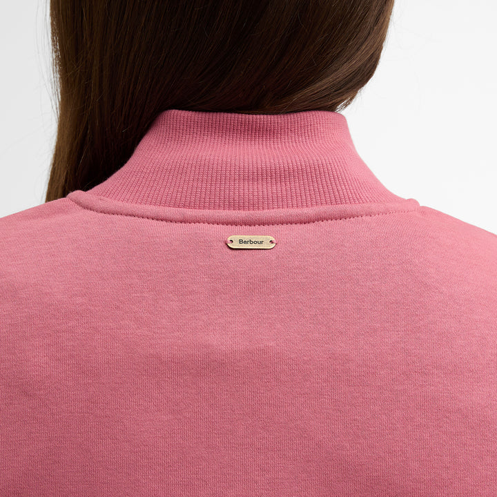Barbour Ladies Cynthia Half Zip Sweatshirt