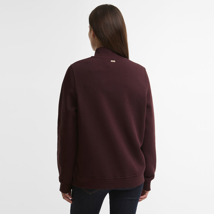 Barbour Ladies Cynthia Half Zip Sweatshirt