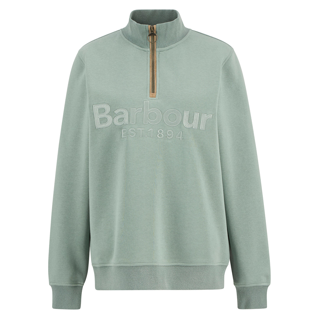 Barbour Ladies Cynthia Half Zip Sweatshirt