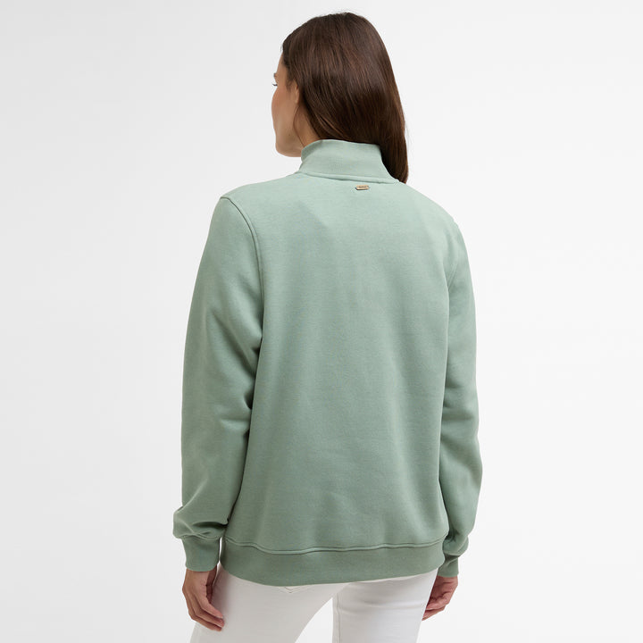 Barbour Ladies Cynthia Half Zip Sweatshirt
