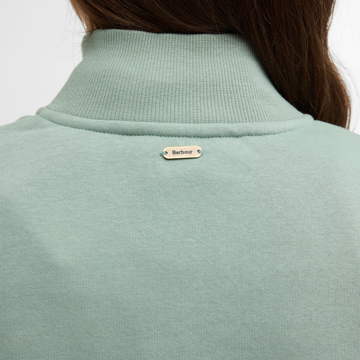 Barbour Ladies Cynthia Half Zip Sweatshirt
