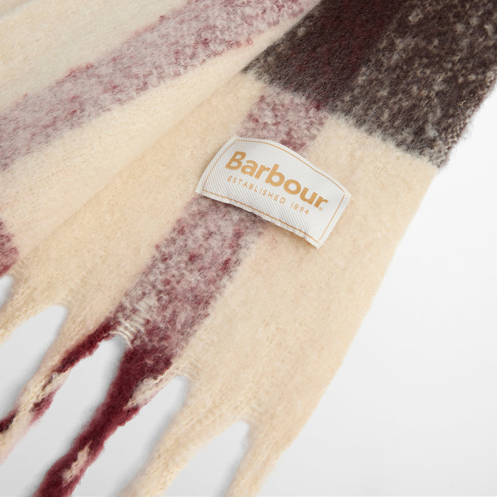 Barbour Ladies Isla Tartan Boucle Scarf