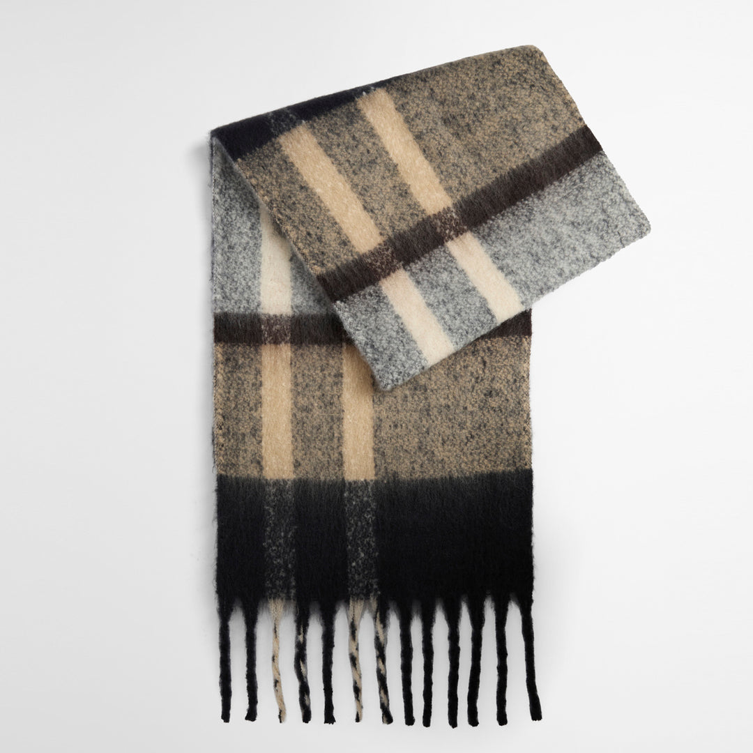 Barbour Ladies Isla Tartan Boucle Scarf