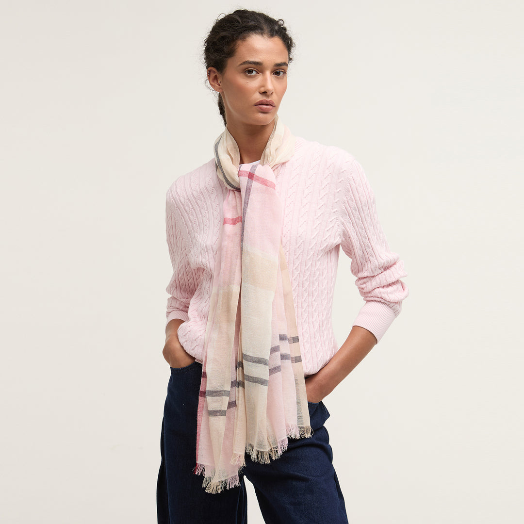 Barbour Ladies Abigail Tartan Scarf