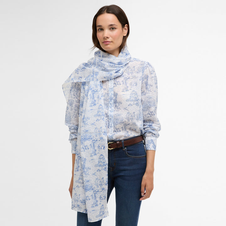 Barbour Ladies Wisteria Scarf