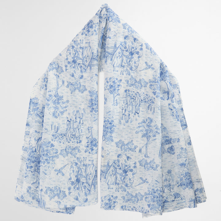 Barbour Ladies Wisteria Scarf