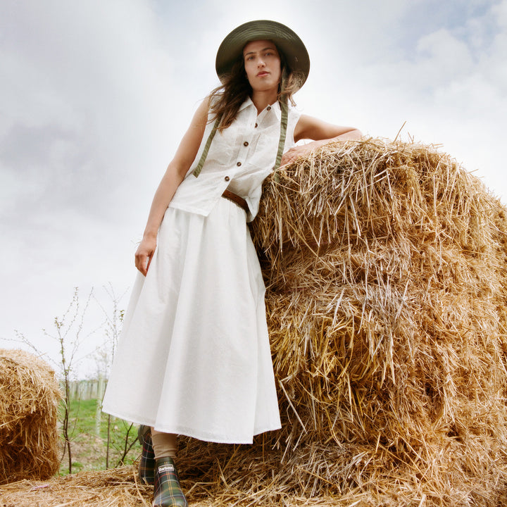 Barbour Ladies Melody Midi Skirt