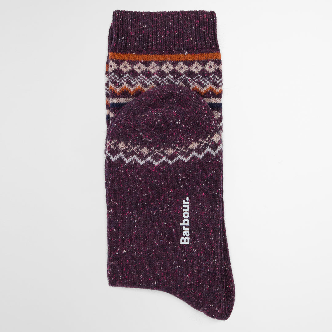 Barbour Ladies Anaise Fair Isle Sock
