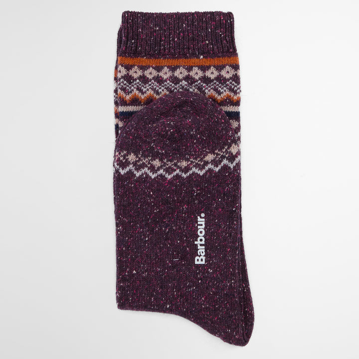 Barbour Ladies Anaise Fair Isle Sock