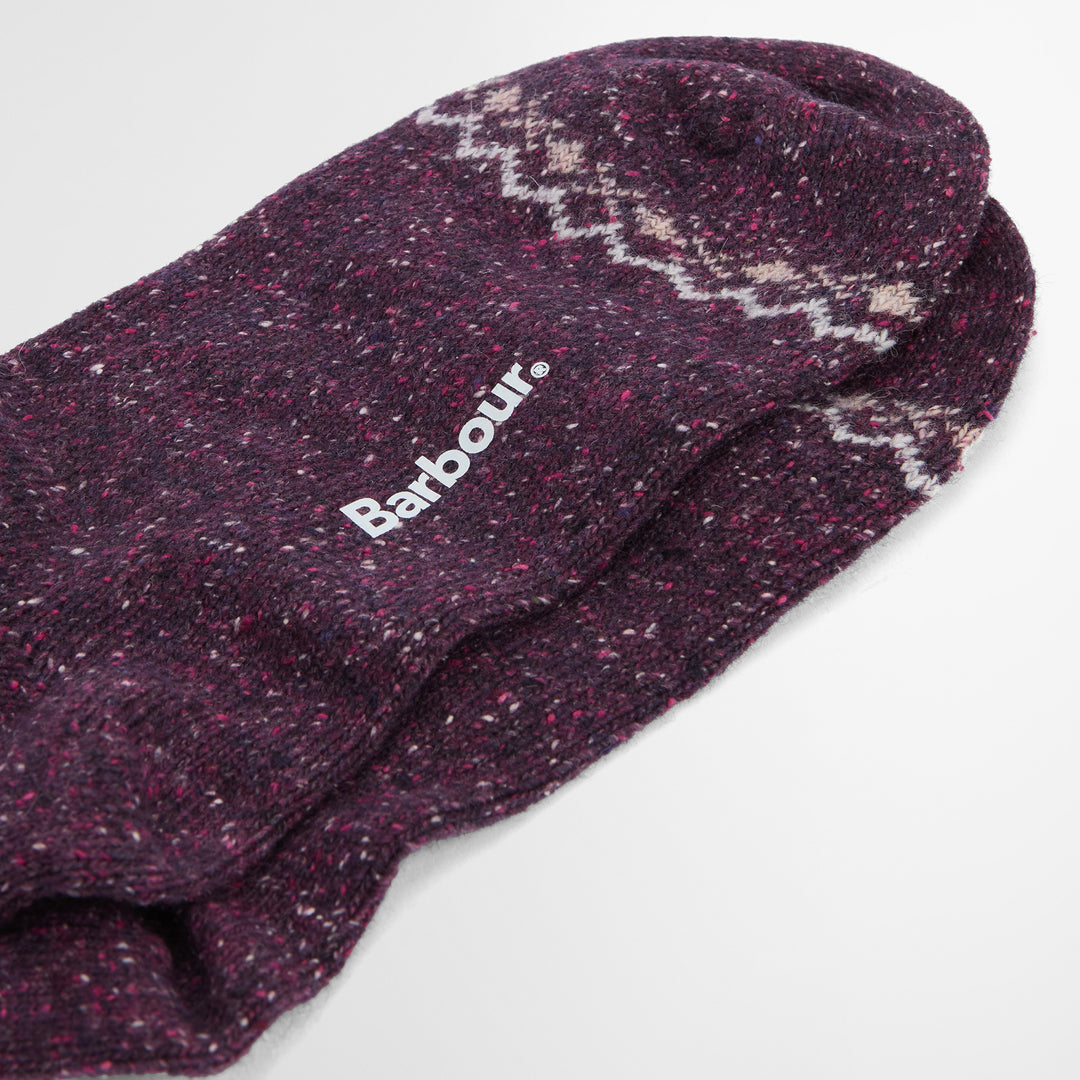 Barbour Ladies Anaise Fair Isle Sock