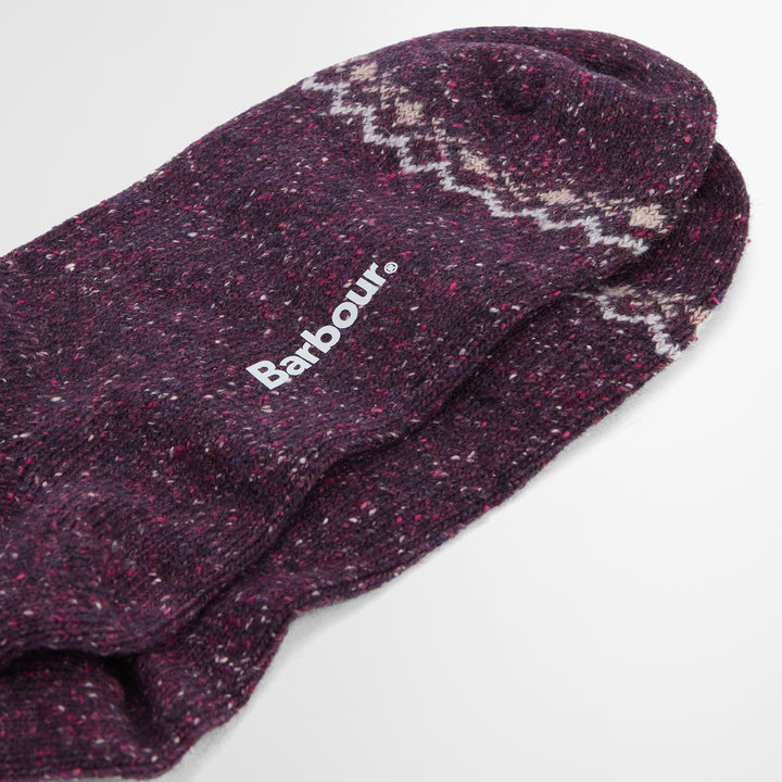 Barbour Ladies Anaise Fair Isle Sock
