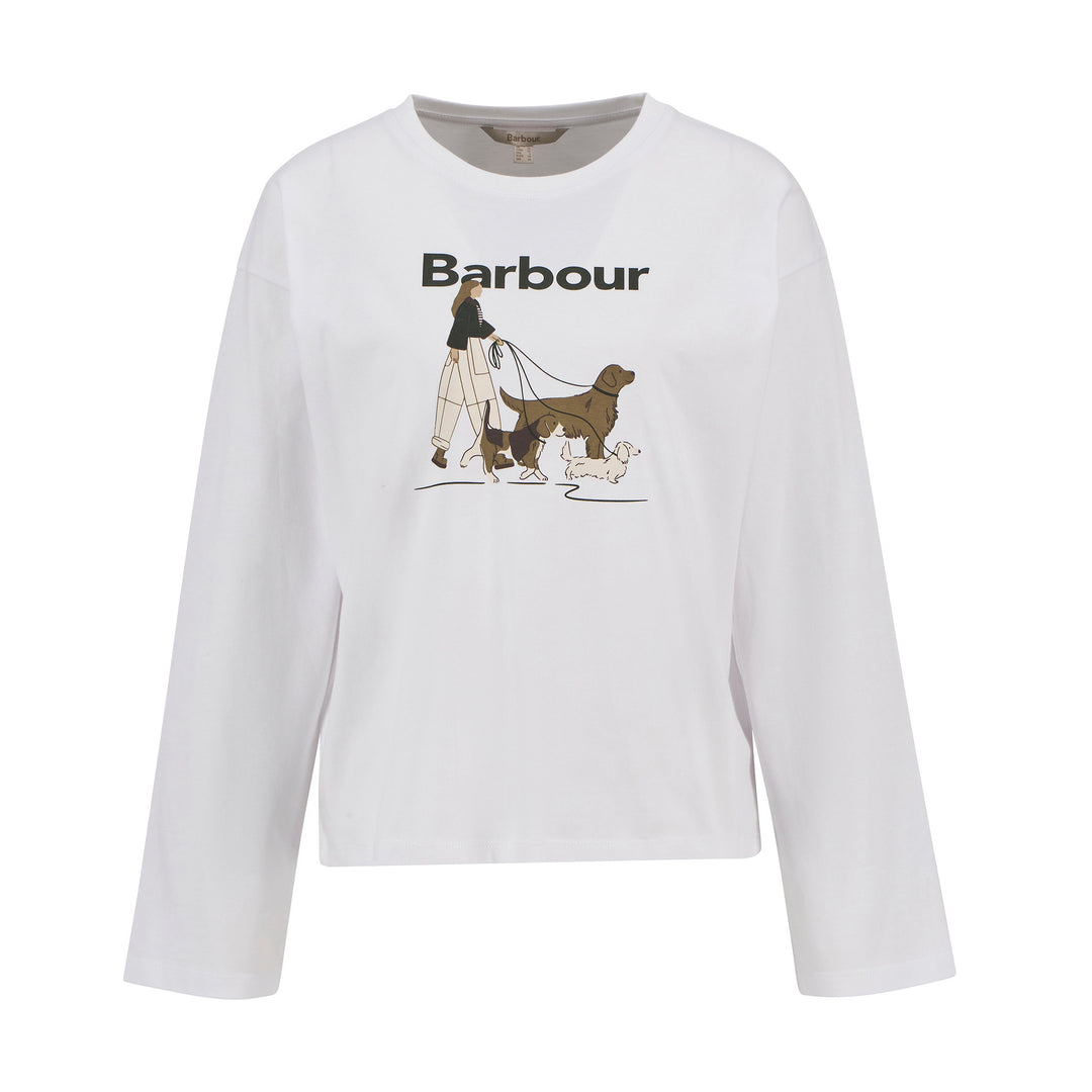 Barbour Ladies Woodhouse Long Sleeve T-Shirt