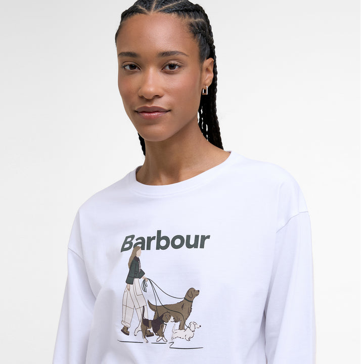 Barbour Ladies Woodhouse Long Sleeve T-Shirt
