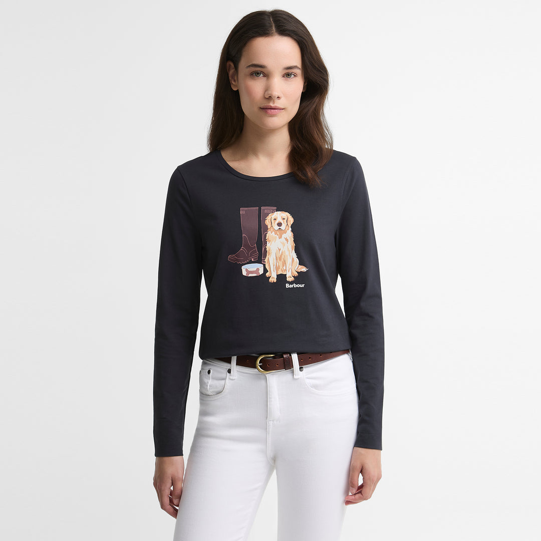 Barbour Ladies Hedley Long Sleeve T-Shirt