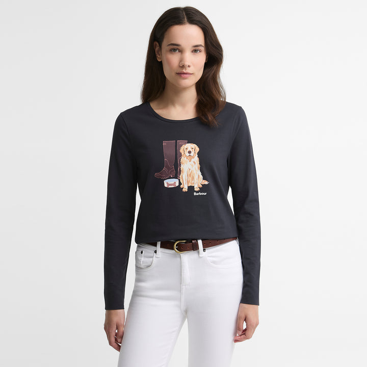 Barbour Ladies Hedley Long Sleeve T-Shirt