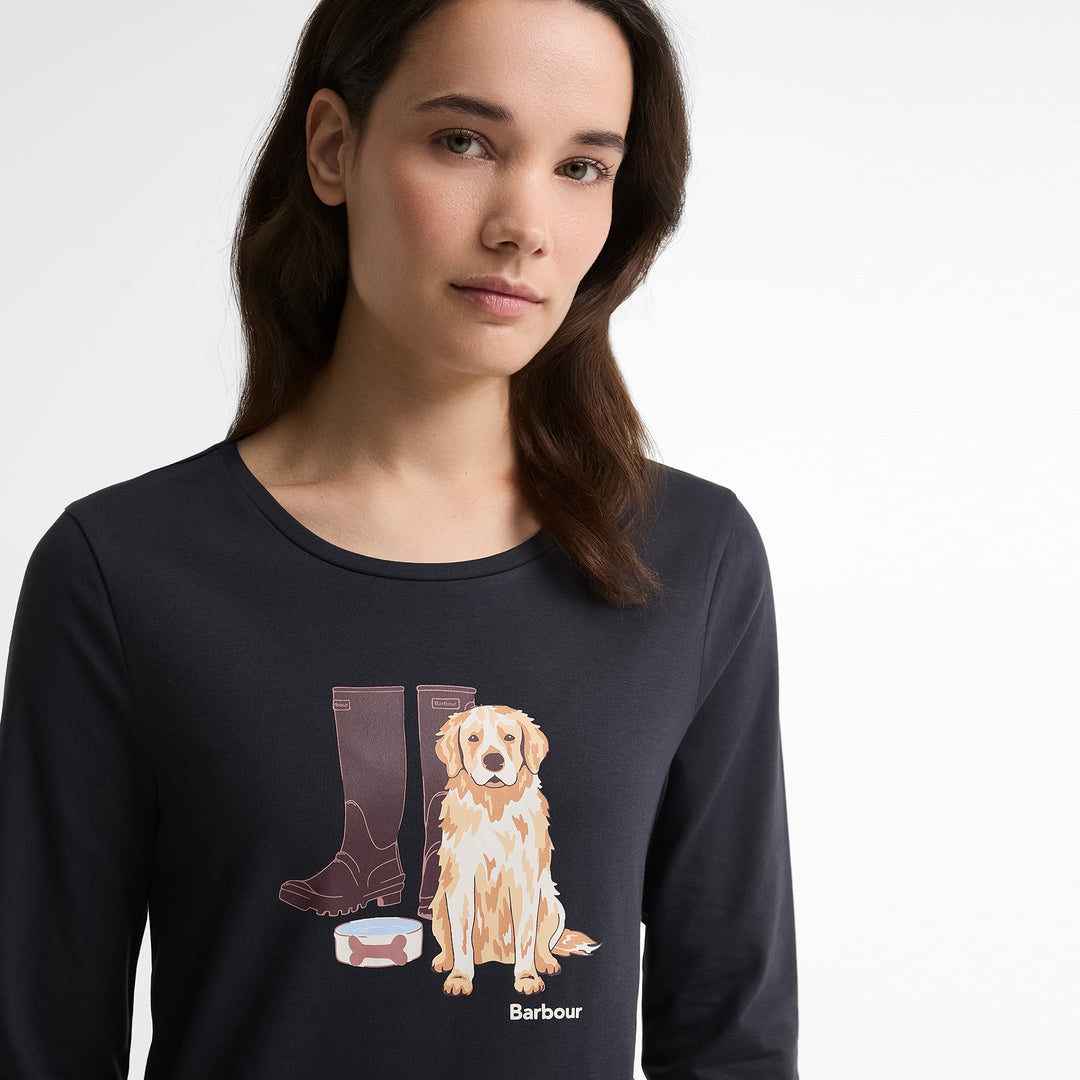 Barbour Ladies Hedley Long Sleeve T-Shirt