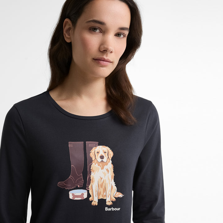 Barbour Ladies Hedley Long Sleeve T-Shirt