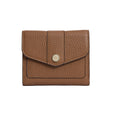 Fairfax & Favor Langford Button Purse - Teal Leather