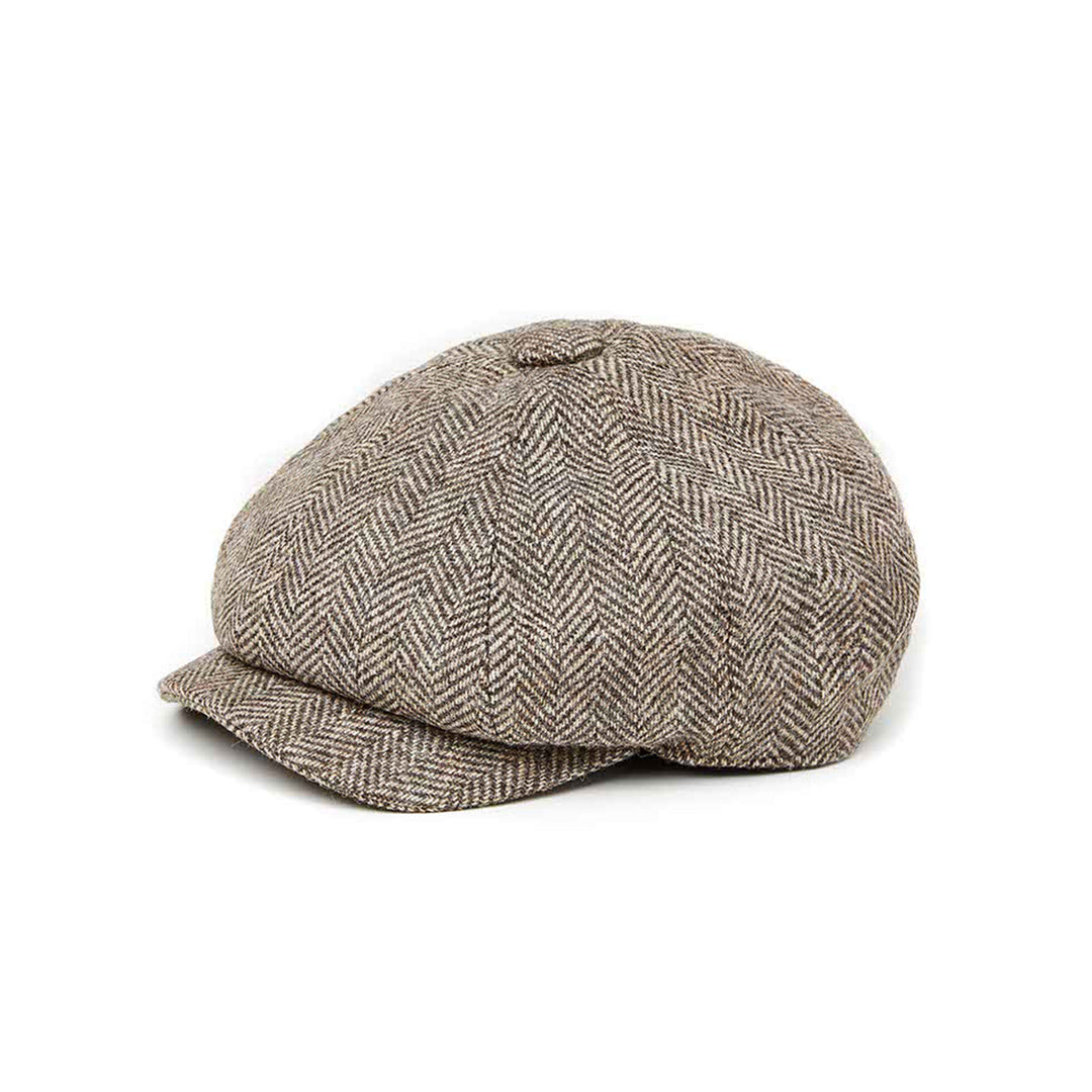 Holland Cooper Baker Boy Tweed Cap