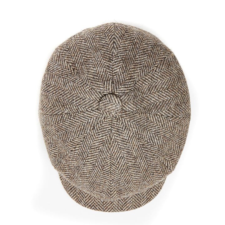 Holland Cooper Baker Boy Tweed Cap